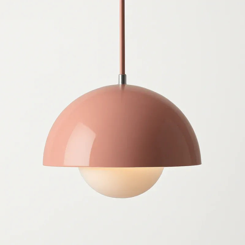 ARCOVA – Scandinavian Semi-Circle Colourful Pendant Chandelier for Dining Room and Living Room