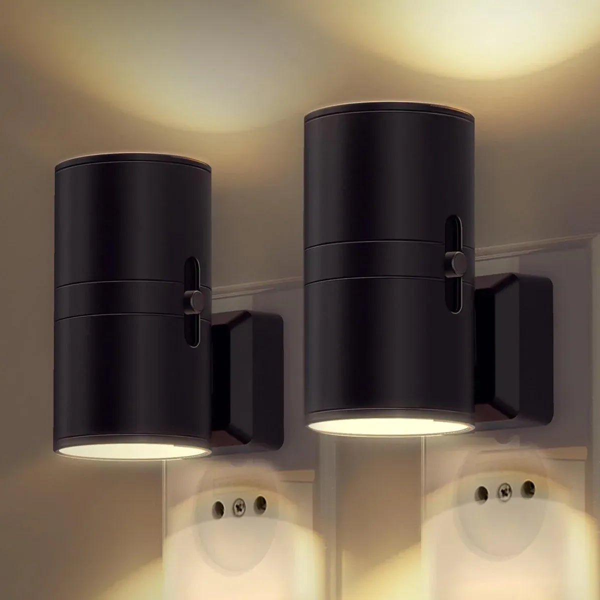 LUMOX – Dimmable Plug-In Night Light LED Lamp for Bedroom, Hallway and Bathroom