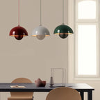 ARCOVA – Scandinavian Semi-Circle Colourful Pendant Chandelier for Dining Room and Living Room
