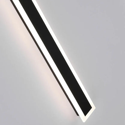 NOXEN – Minimalist Black LED Pendant Light for Dining Room, Kitchen Island and Living Room