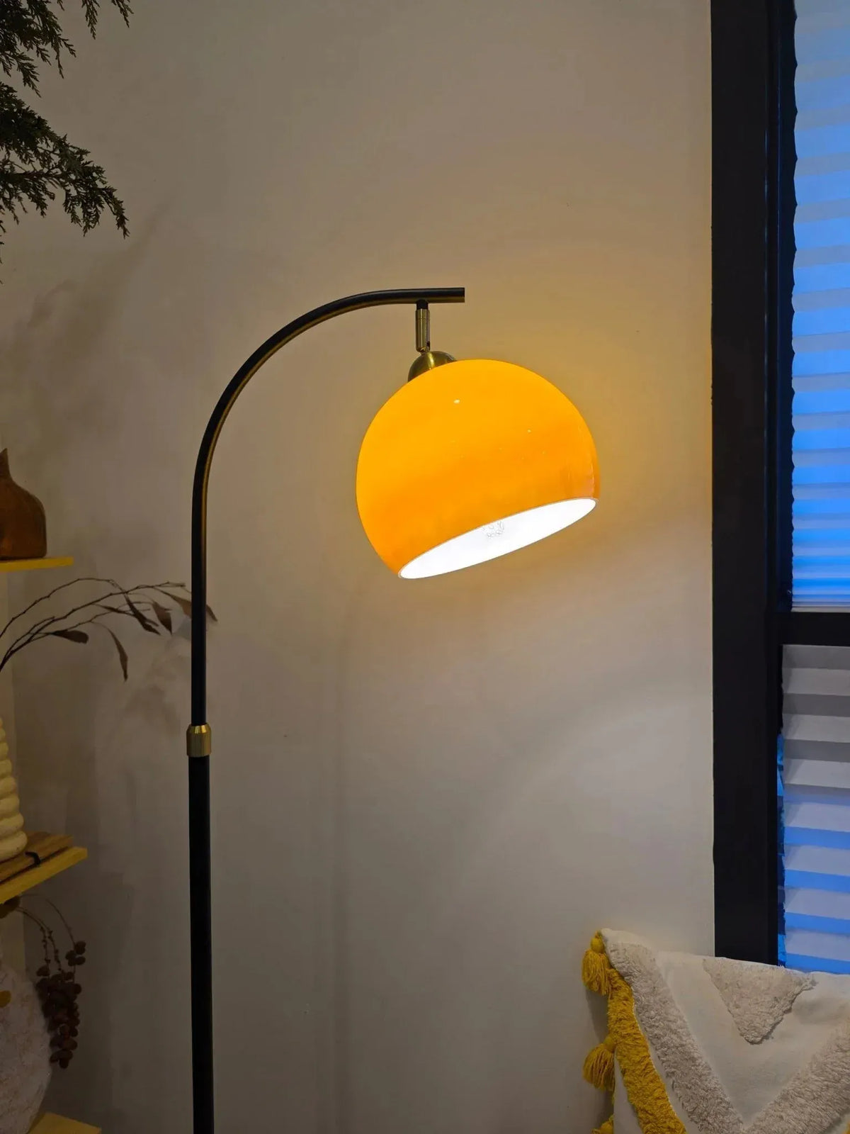 Glass Standing Lamp