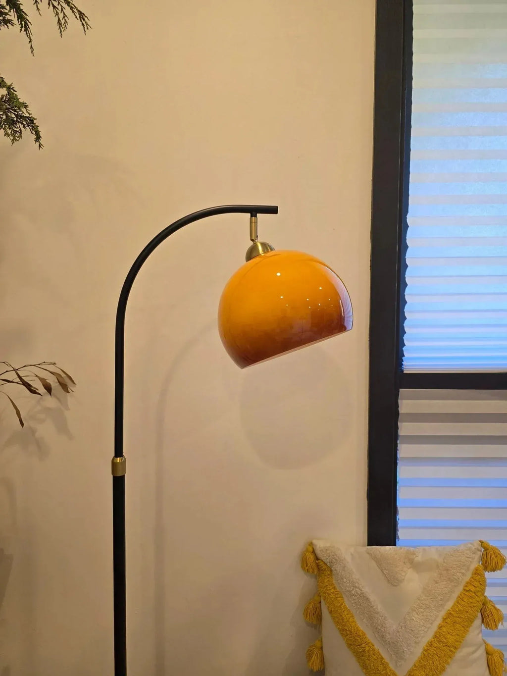 Glass Standing Lamp