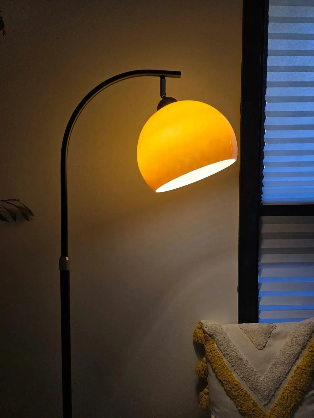 Glass Standing Lamp
