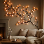 WILVARA – Decorative LED Willow Branch Wall Light Warm White for Bedroom and Living Room