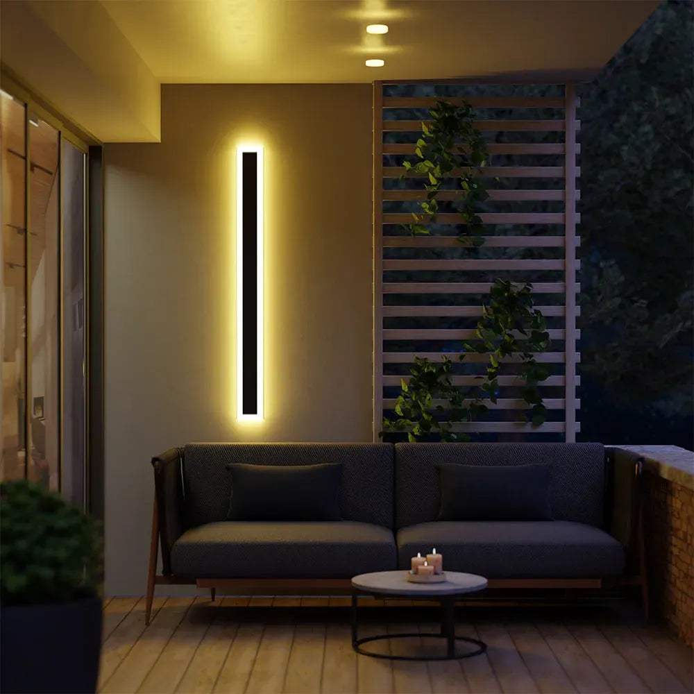 NOXEN – Minimalist Black LED Pendant Light for Dining Room, Kitchen Island and Living Room