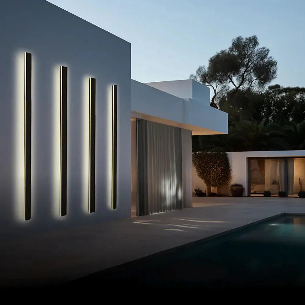 NOXEN – Minimalist Black LED Pendant Light for Dining Room, Kitchen Island and Living Room